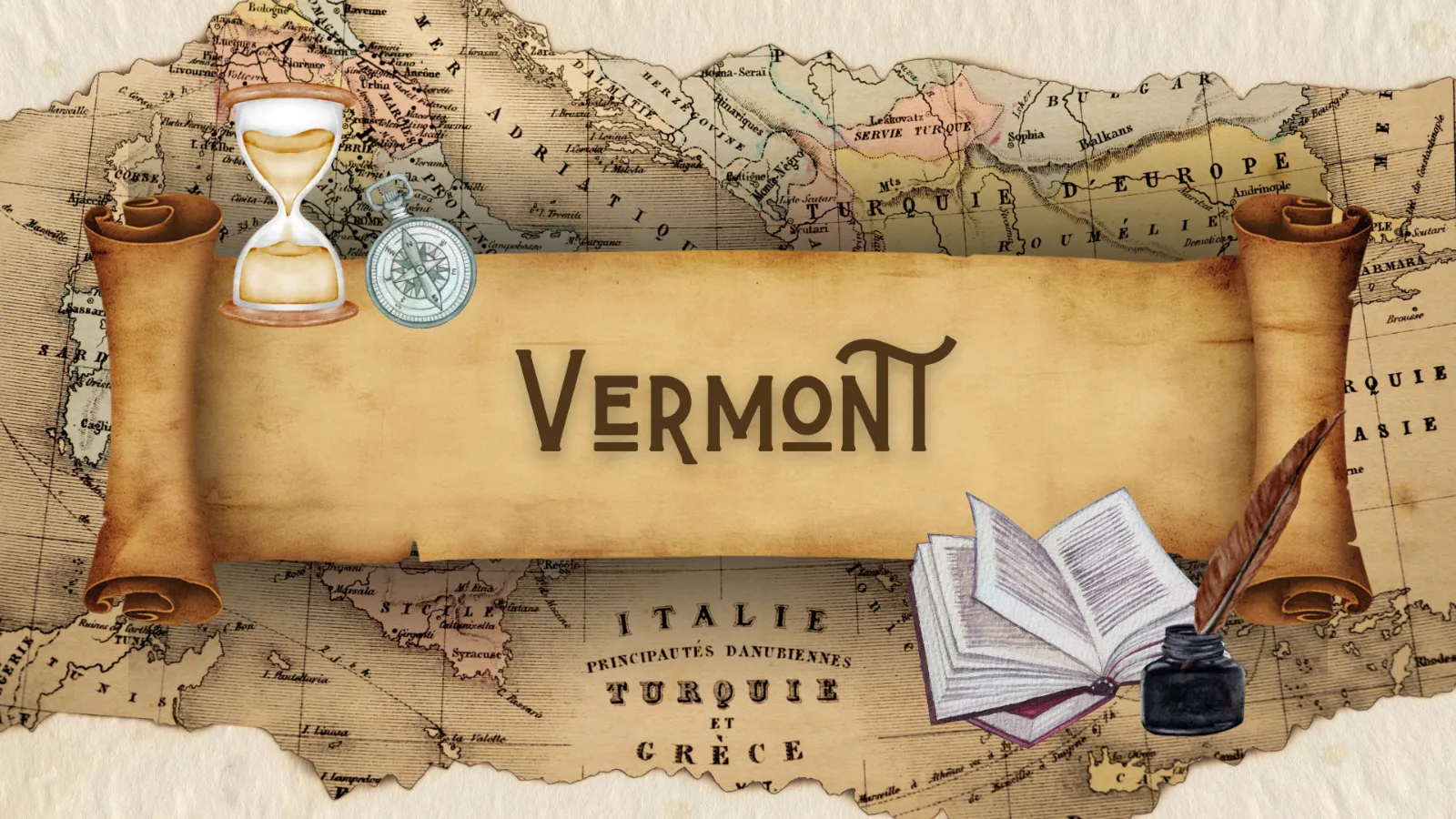 Blank Vermont Map | Printable VT Map PDF