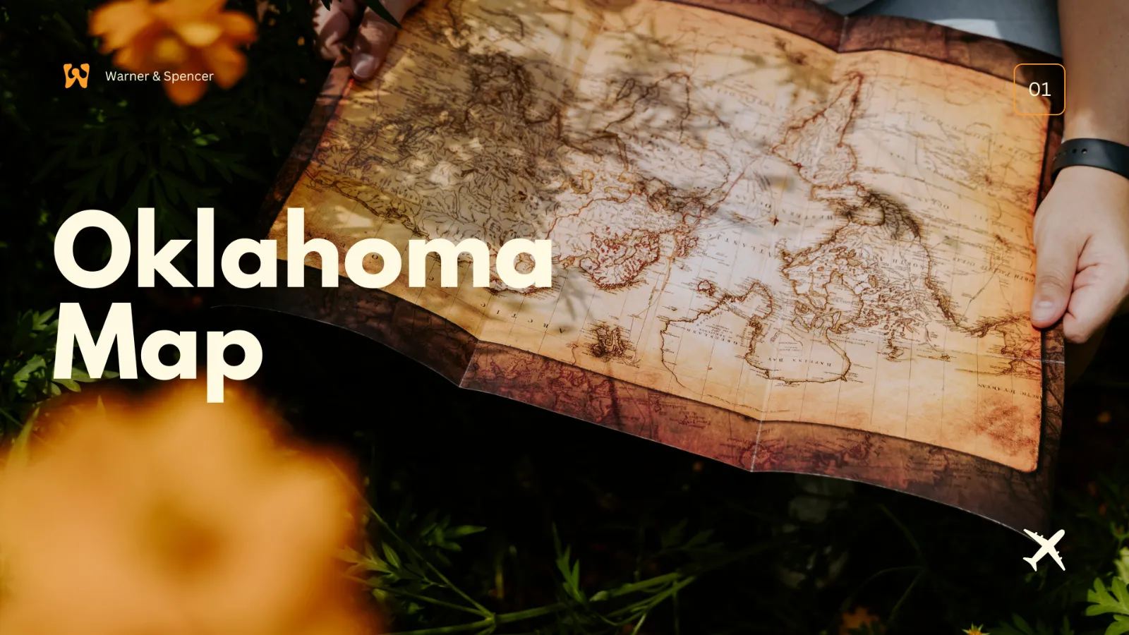 Blank Oklahoma Map | Printable OK Map PDF