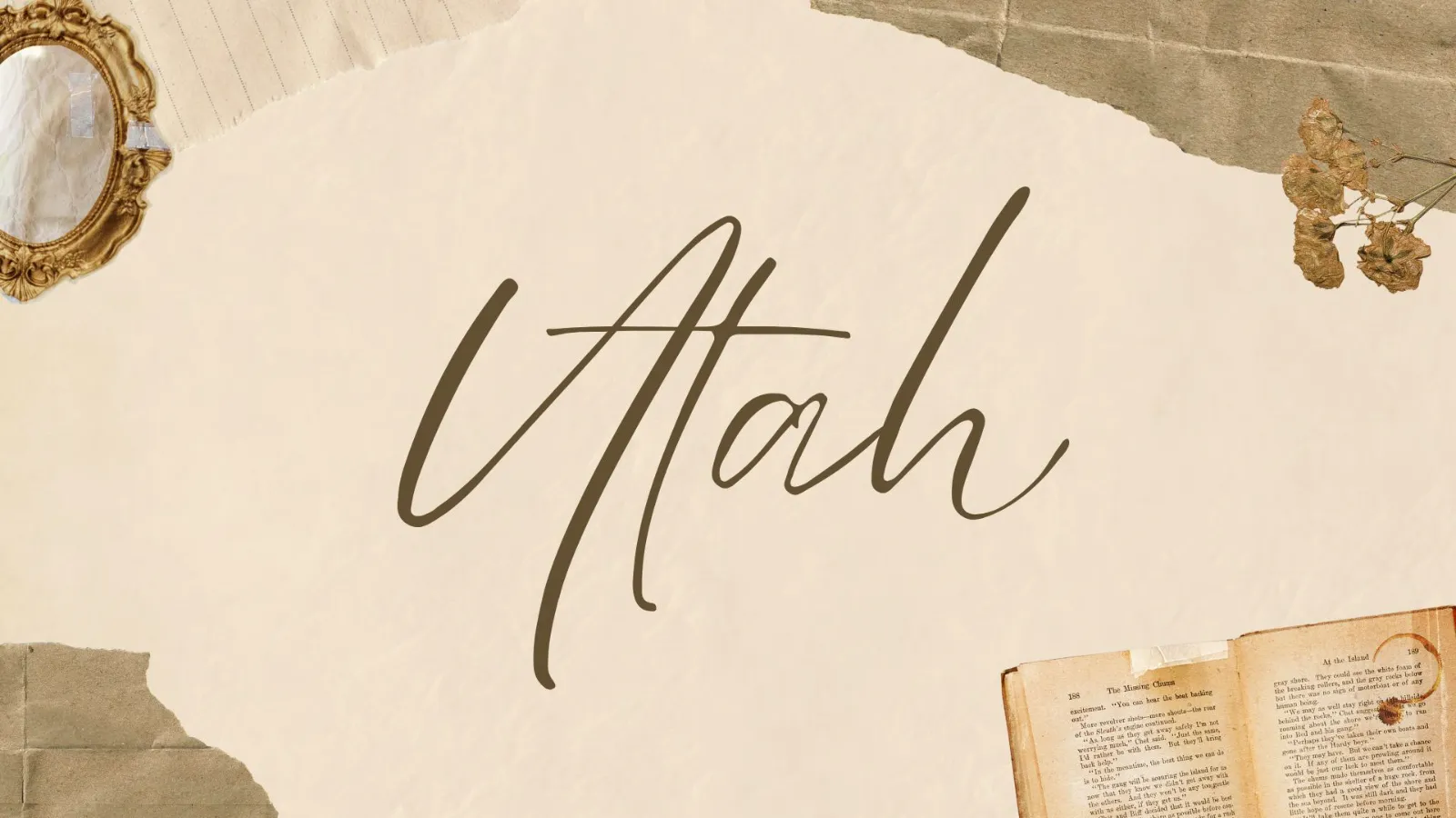 Blank Utah Map | Printable UT Map PDF