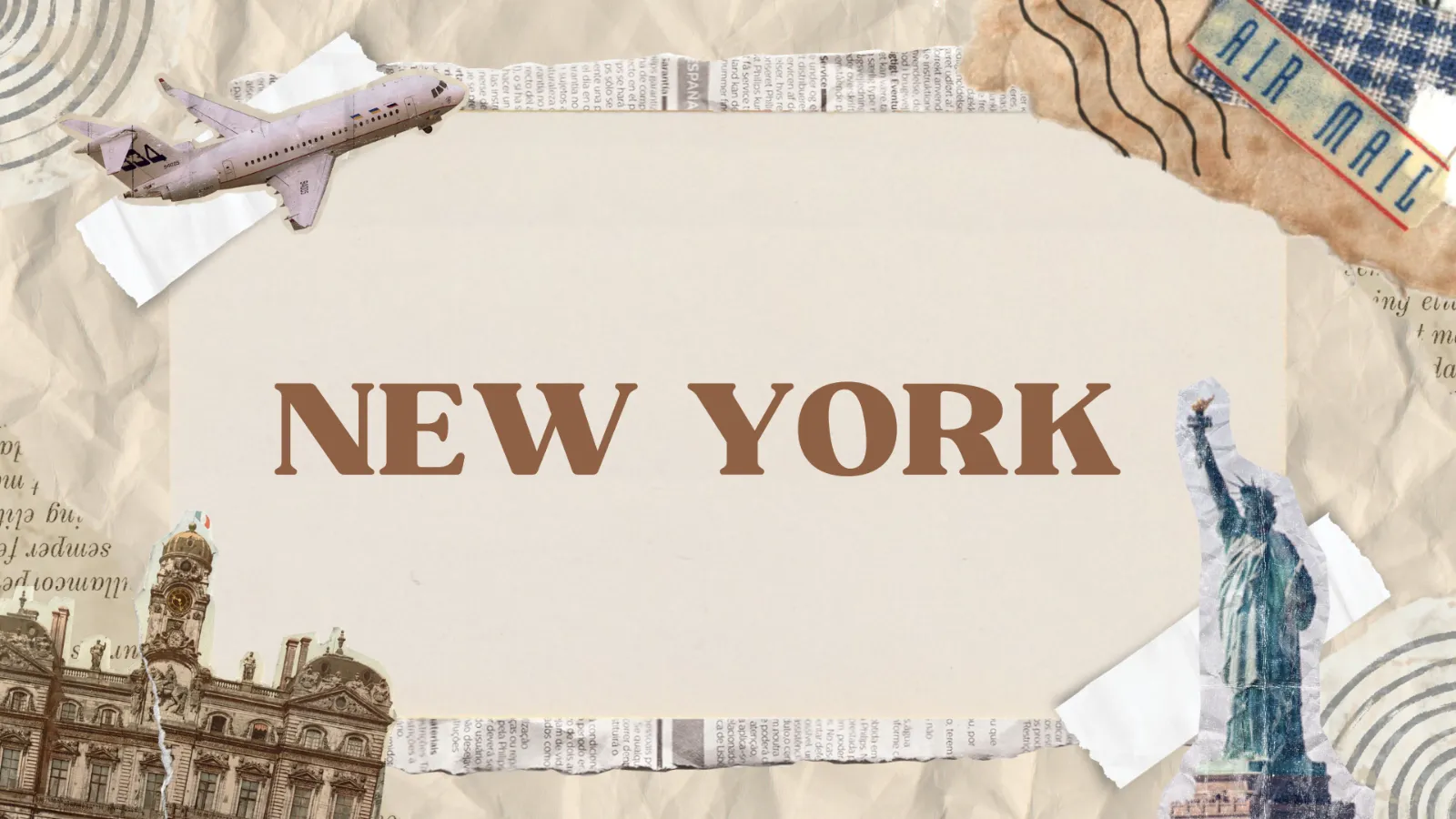Blank New York Map | Printable NY Map PDF
