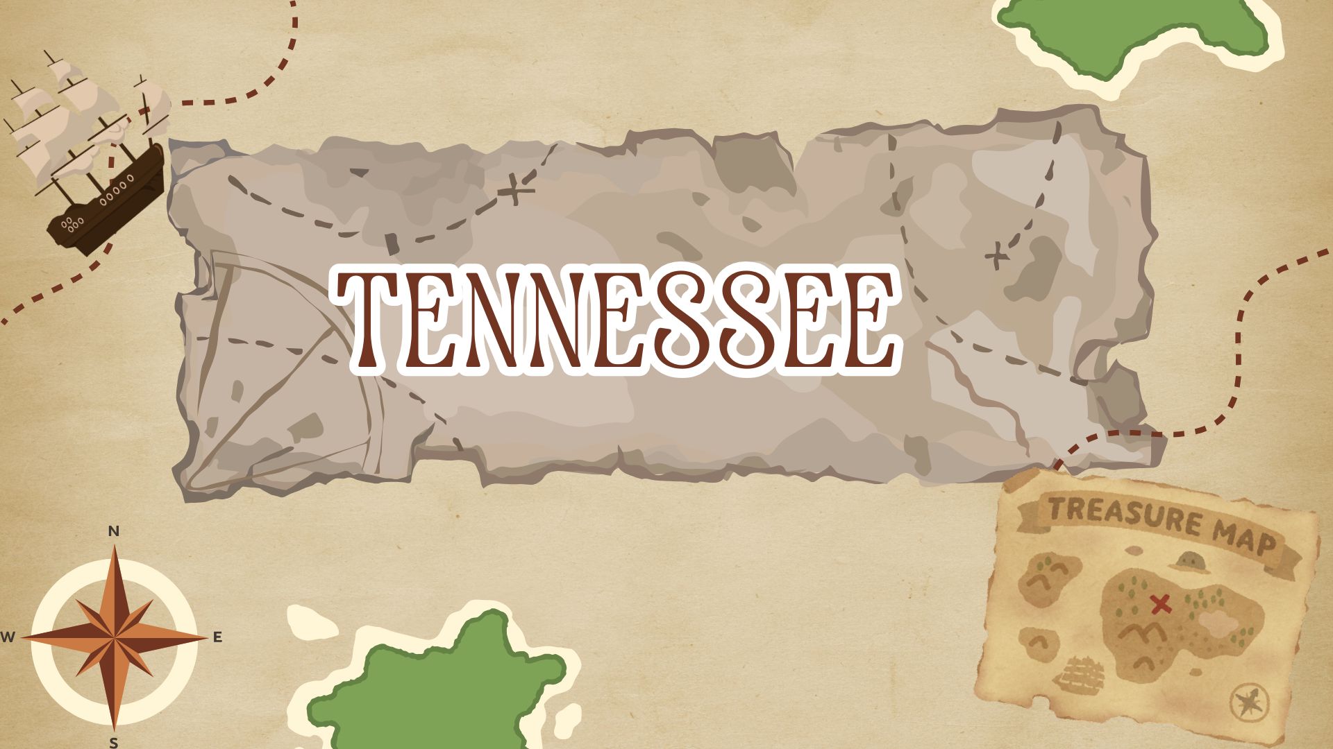Tennessee County Map | TN Counties with Cities